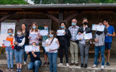 Remise du trophée Entreprendre pour Apprendre pour les mini-entrepreneurs « Tous en Zen »