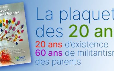 La plaquette des 20 Ans