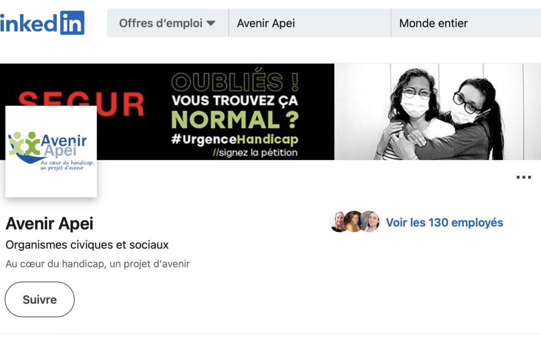 Avenir Apei lance son LinkedIn !