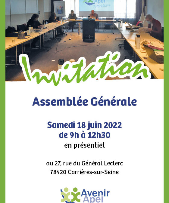 AG 2022 en présentiel