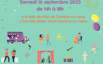 Fête de l’association le 16 septembre 2023 !