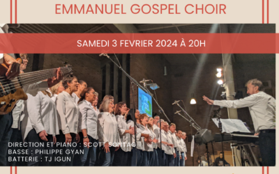 Un concert de Gospel pour ainsi soutenir les personnes en situation de handicap !