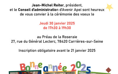 Vœux d’Avenir Apei 30 janvier 2025