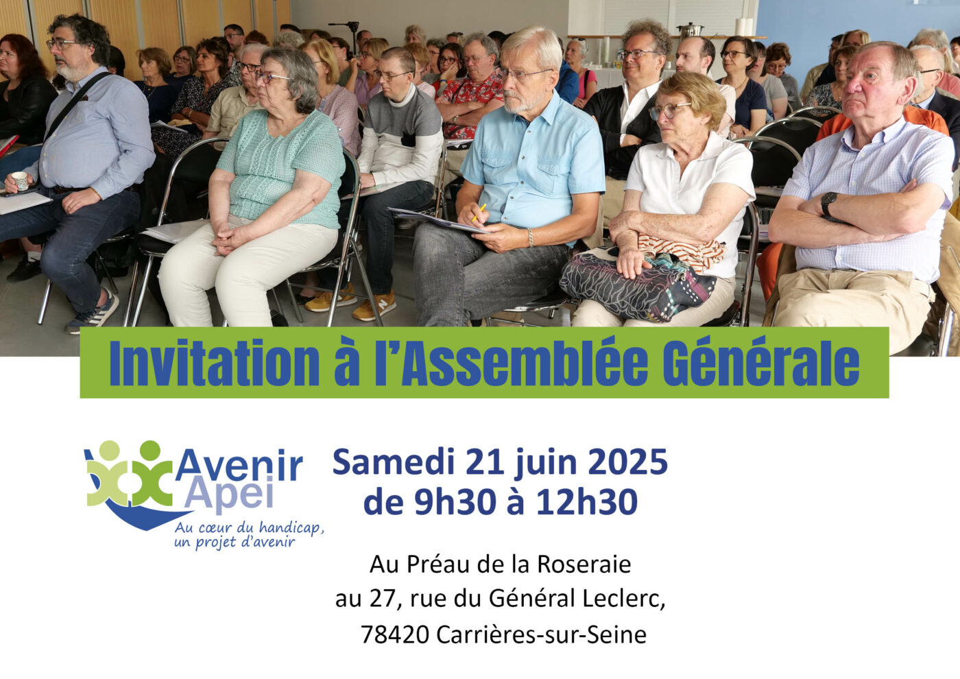 Carte d'invitation AG2025